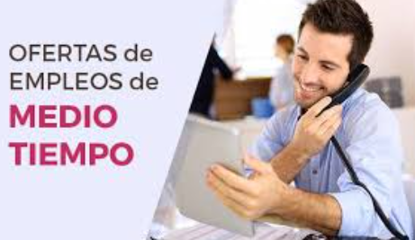 trabajos de medio tiempo en Puebla